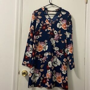 Lord and Taylor Floral Dress, Size Small